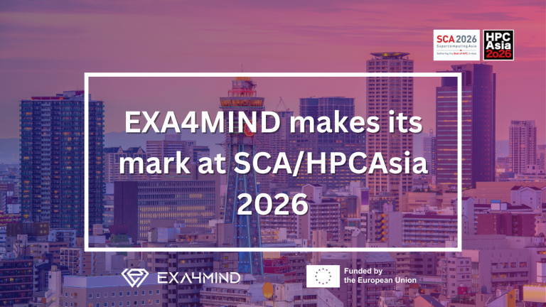 EXA4MIND makes its mark at SCA/HPCAsia 2026